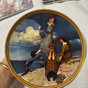 knowles collector plates norman rockwell edition strictly limited